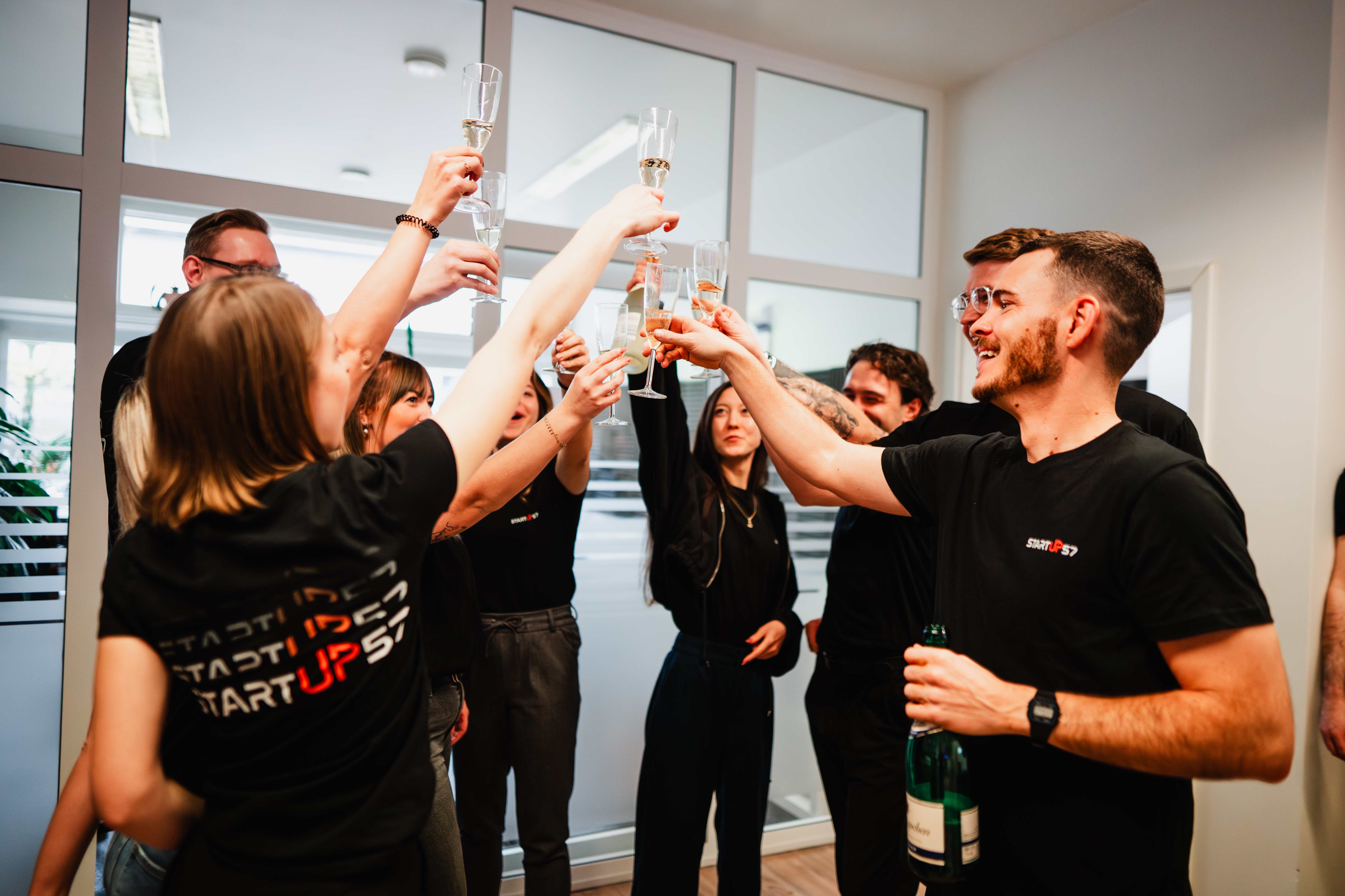 StartUp57 Team bei der Arbeit